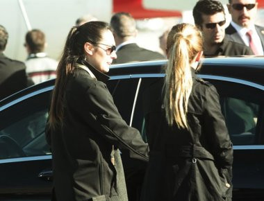 «Έκλεψαν» την παράσταση οι «γυναίκες» του Ρ.Τ.Ερντογάν: Οι σωματοφύλακες του Τούρκου προέδρου (εικόνες)